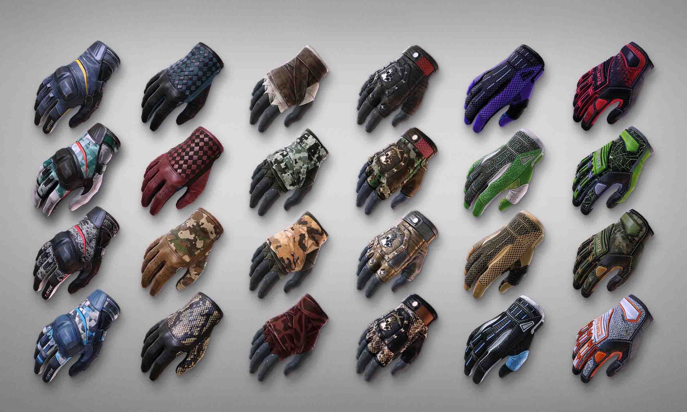 دانلود پک دستکش های جدید و دیفالت مخصوص کانتر 1.6